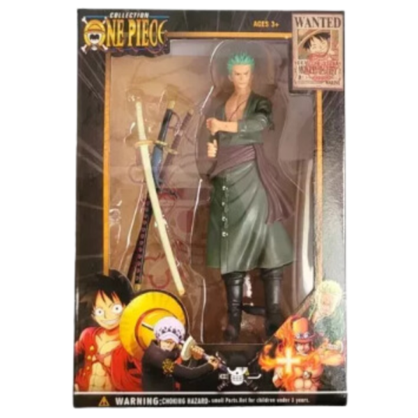 Kit 2 Bonecos One Piece Monkey D Luffy - Roronoa Zoro - Image 3