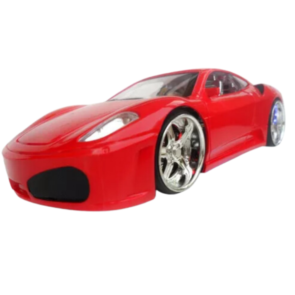 Carro Perfect Esportivo Controle Remoto Sem Fio Luzes Pilha Cor Vermelho - Image 5