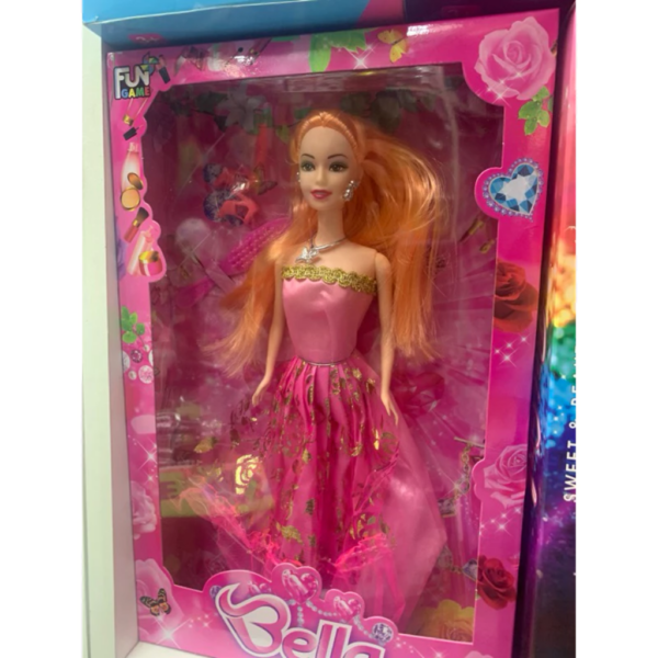 Brinquedo boneca Bella fashion princesa presente envio imediato - Image 2