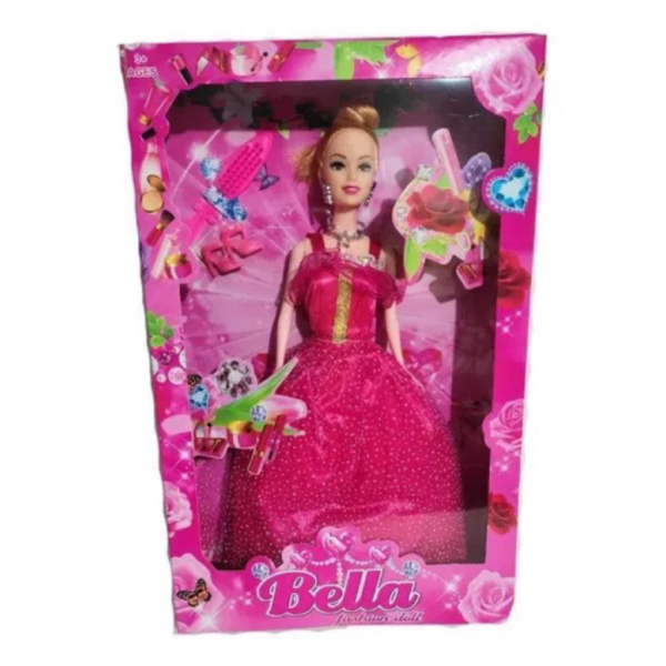 Brinquedo boneca Bella fashion princesa presente envio imediato