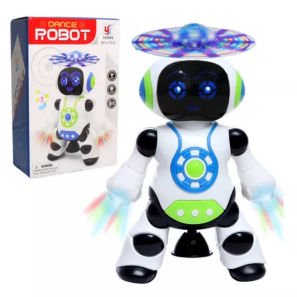 Brinquedo Robô Dançarino Sons E Luzes Brinquedo Musical